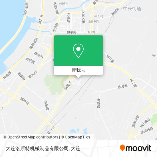 大连洛斯特机械制品有限公司地图