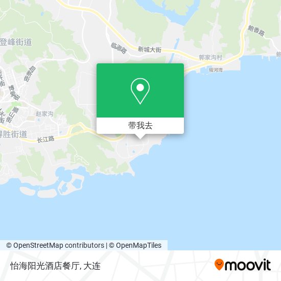怡海阳光酒店餐厅地图