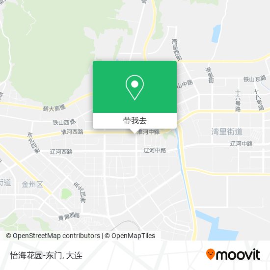 怡海花园-东门地图