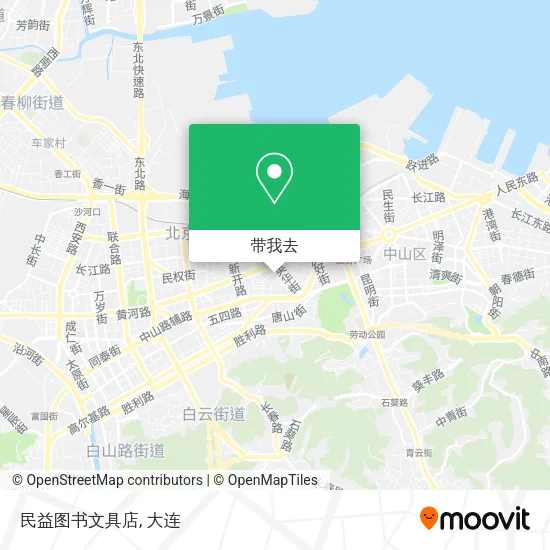 民益图书文具店地图