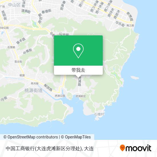 中国工商银行(大连虎滩新区分理处)地图