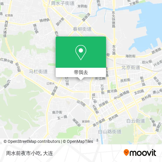 周水前夜市小吃地图