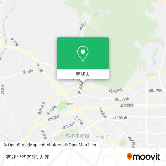杏花里狗肉馆地图