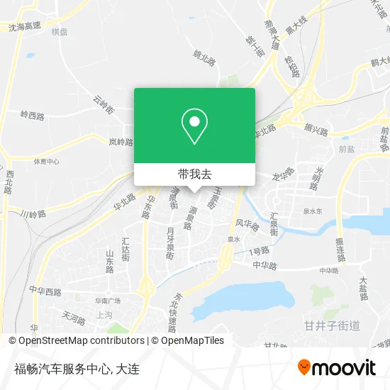 福畅汽车服务中心地图