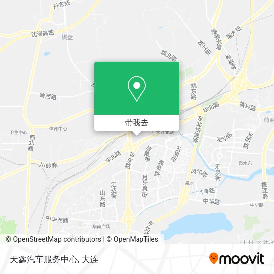 天鑫汽车服务中心地图