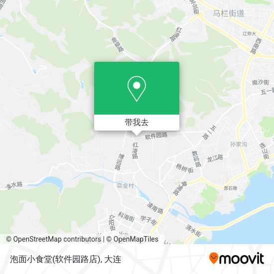 泡面小食堂(软件园路店)地图