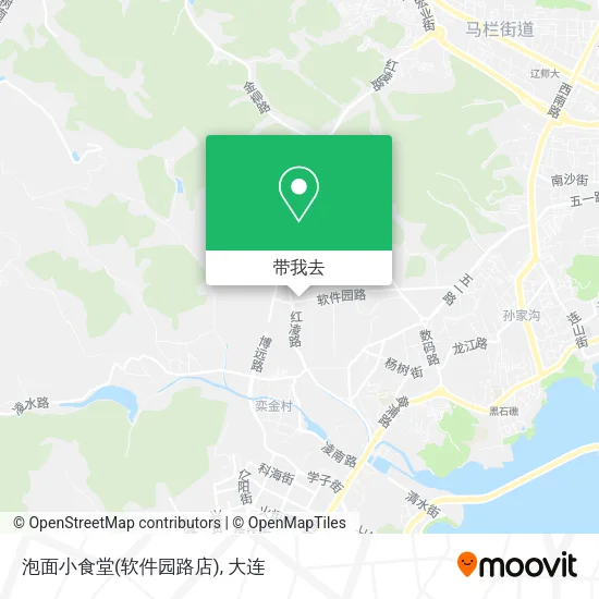泡面小食堂(软件园路店)地图