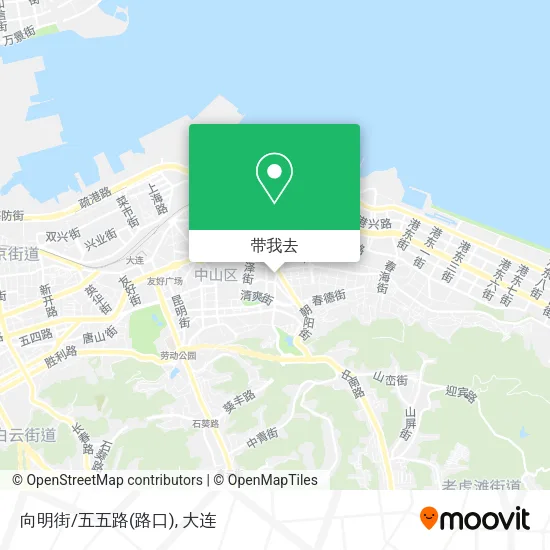 向明街/五五路(路口)地图