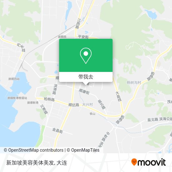 新加坡美容美体美发地图