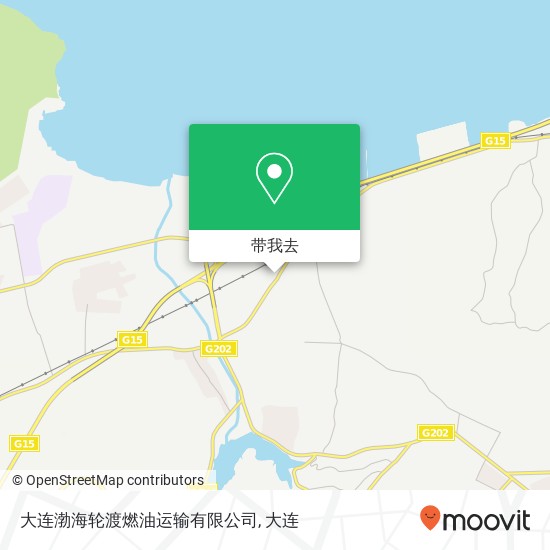 大连渤海轮渡燃油运输有限公司地图