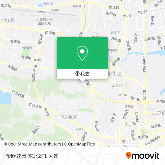 帝欧花园-东北2门地图