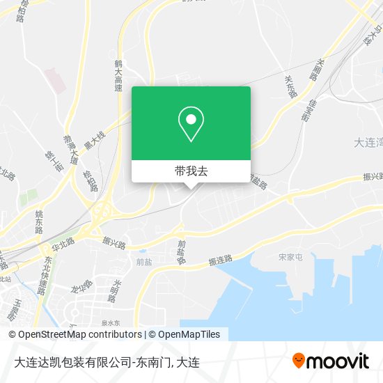 大连达凯包装有限公司-东南门地图