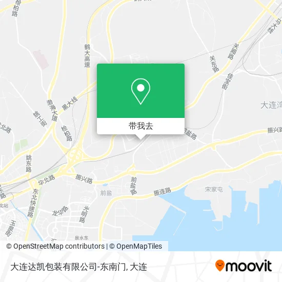 大连达凯包装有限公司-东南门地图