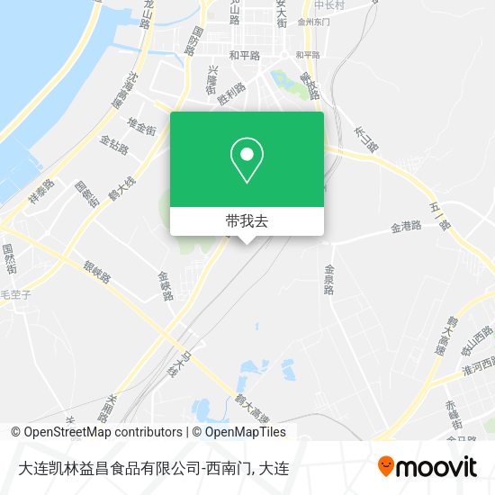 大连凯林益昌食品有限公司-西南门地图