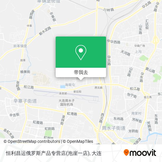 恒利昌运俄罗斯产品专营店(泡崖一店)地图