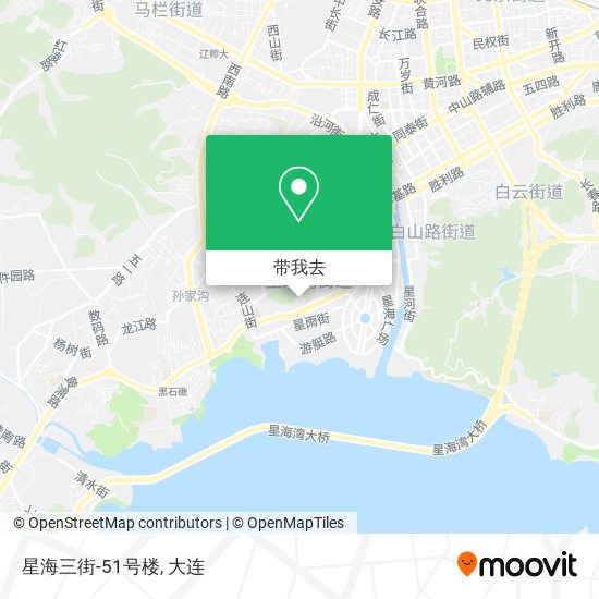 星海三街-51号楼地图