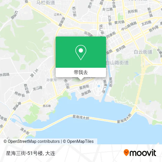 星海三街-51号楼地图
