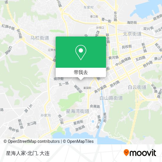 星海人家-北门地图