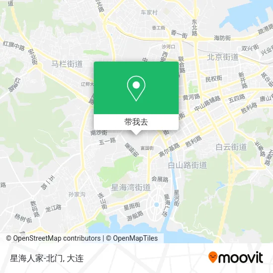 星海人家-北门地图