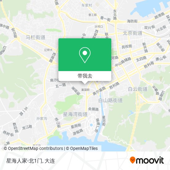 星海人家-北1门地图