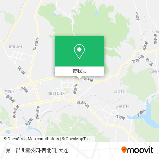 第一郡儿童公园-西北门地图