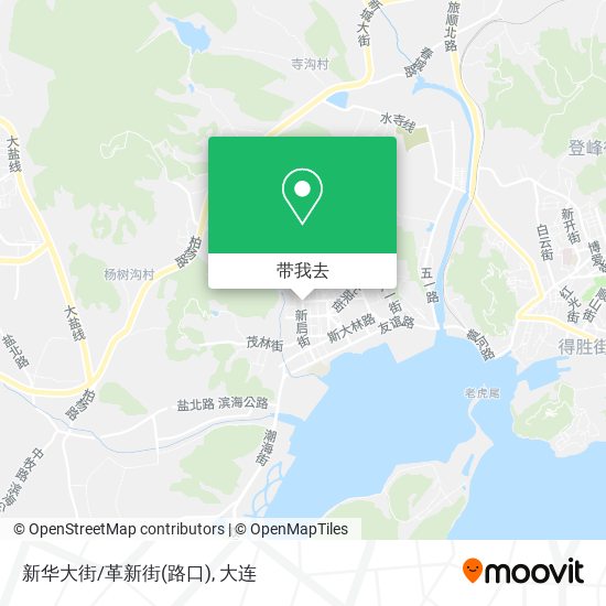 新华大街/革新街(路口)地图