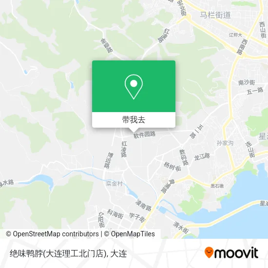 绝味鸭脖(大连理工北门店)地图