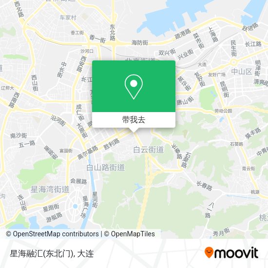 星海融汇(东北门)地图