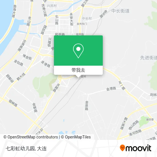 七彩虹幼儿园地图