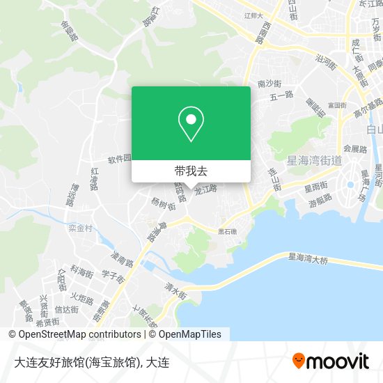 大连友好旅馆(海宝旅馆)地图