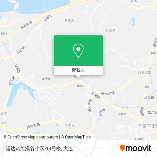 运达诺维溪谷小区-19号楼地图