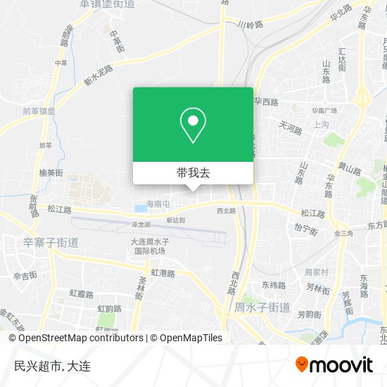 民兴超市地图