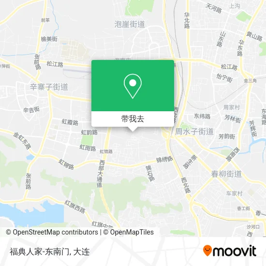 福典人家-东南门地图