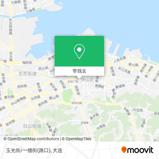 玉光街/一德街(路口)地图