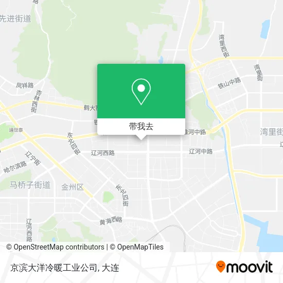 京滨大洋冷暖工业公司地图
