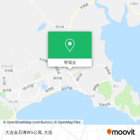大连金石滩W's公寓地图