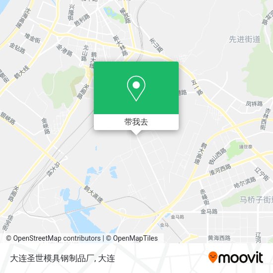 大连圣世模具钢制品厂地图