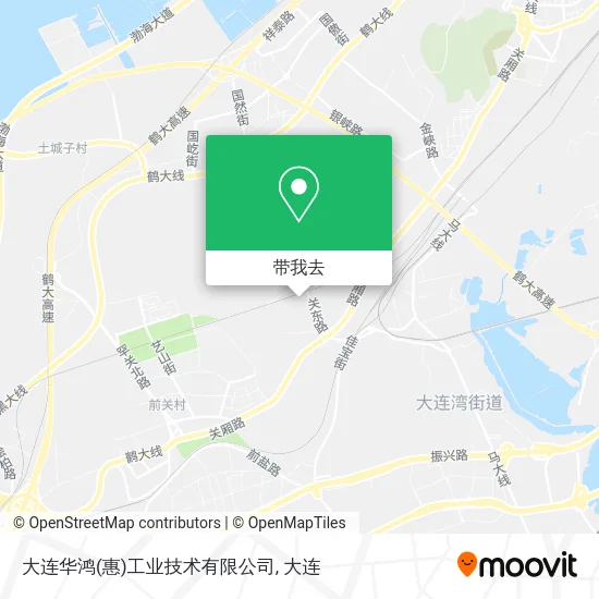 大连华鸿(惠)工业技术有限公司地图