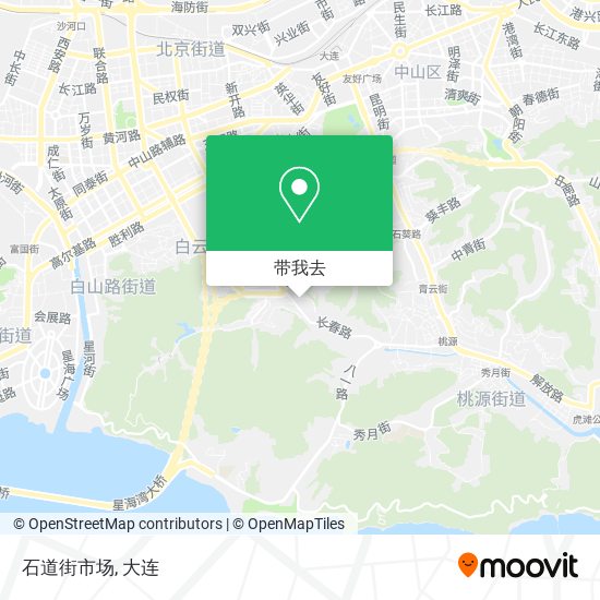 石道街市场地图
