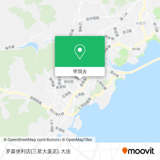 罗森便利店(三星大厦店)地图