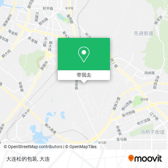 大连松的包装地图