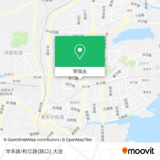 华东路/松江路(路口)地图