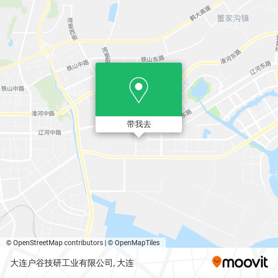 大连户谷技研工业有限公司地图