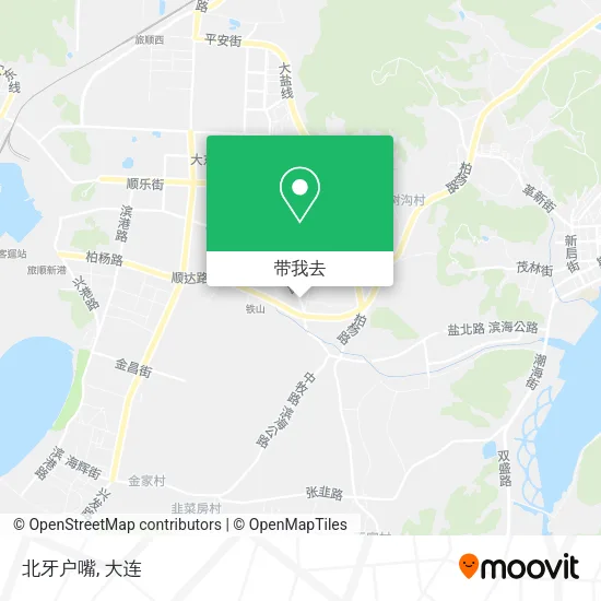 北牙户嘴地图
