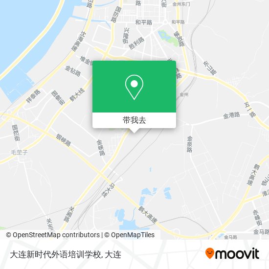 大连新时代外语培训学校地图