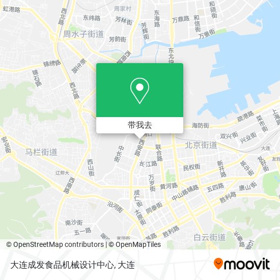 大连成发食品机械设计中心地图