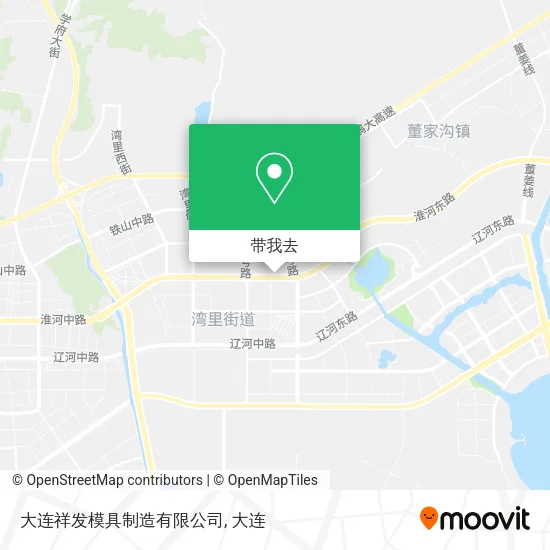 大连祥发模具制造有限公司地图