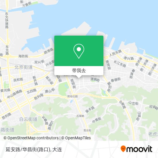 延安路/华昌街(路口)地图