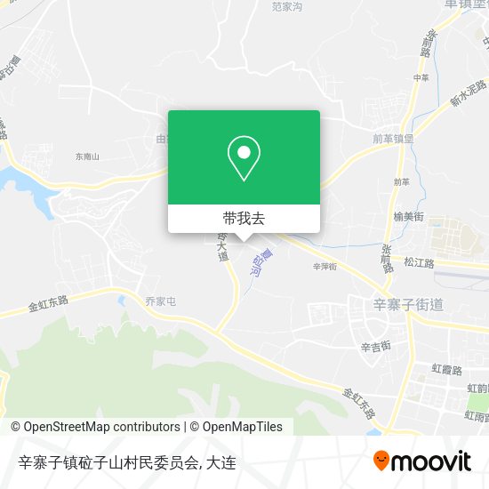 辛寨子镇砬子山村民委员会地图