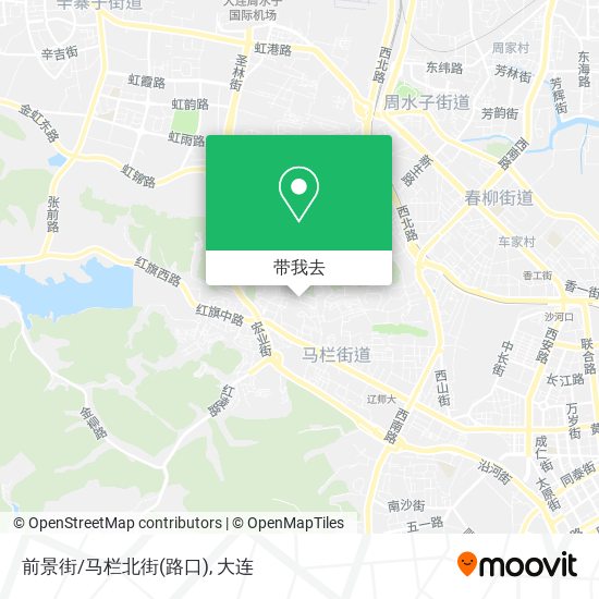 前景街/马栏北街(路口)地图